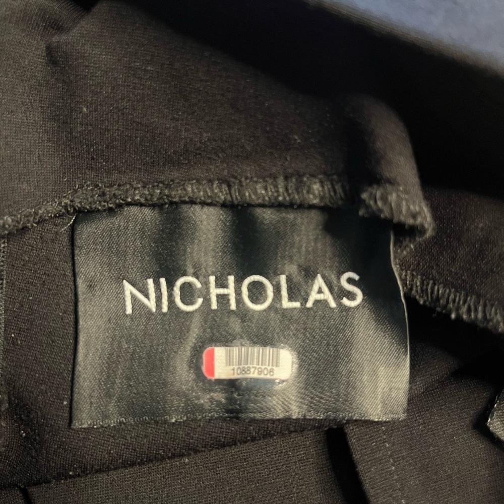 NICHOLAS- Ponte Black Halter Dress. Size- See Measurements - Picture 4 of 5